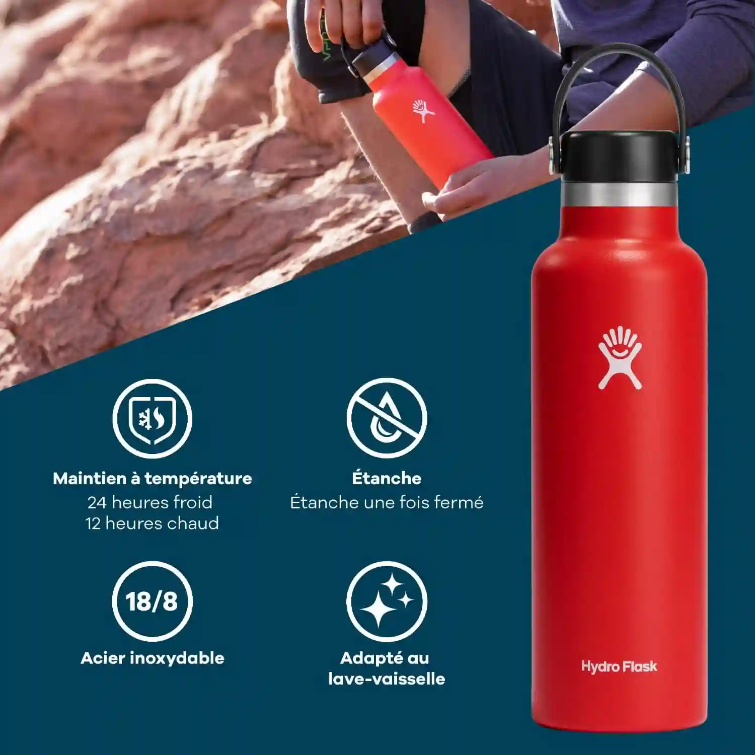 Botella isotérmica Hydro Flask