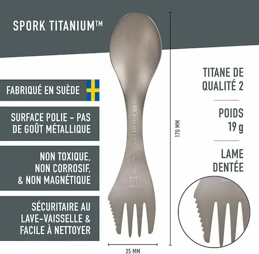 Spork Titanium Light My Fire