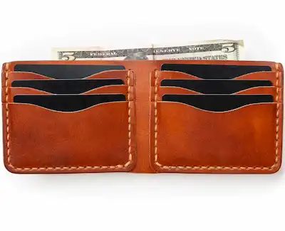 popov leather wallet